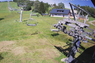 Obraz podglądu z kamery internetowej Paseky nad Jizerou ski resort